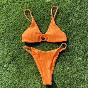Summer Orange Bikini Size M Ladies